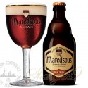 One case of Maredsous 8 Bruin (Dubbel) + One Maredsous Glass