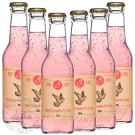6瓶三分粉红葡萄柚风味汽水(碳酸饮料）- 200ml*6