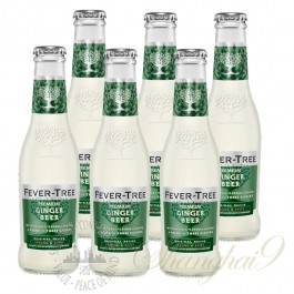 6 bottles of Fever Tree Premium Ginger Beer