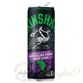 4 cans of Grainshaker Vodka Grape & Soda 6% ABV - BUY ONE GET ONE FREE