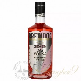 Seven Day Raspberry and Lime Vodka