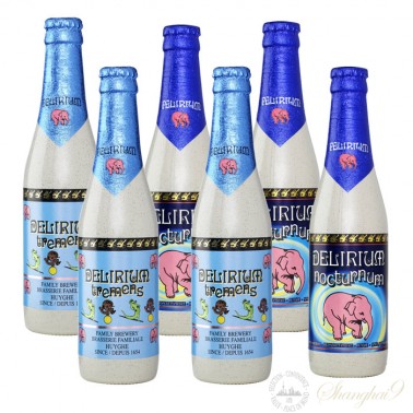 6 bottles of Delirium Tremens & Nocturnum Mixed Pack