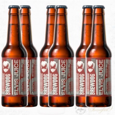 6 bottles of Brewdog Elvis Juice