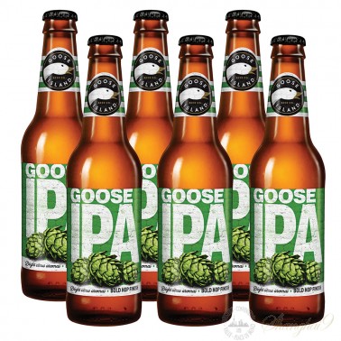 6 bottles of Goose Island IPA