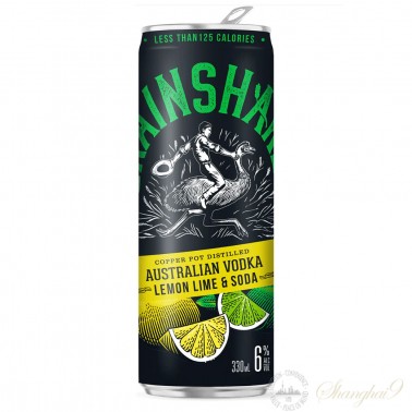4 cans of Grainshaker Vodka Lemon Lime & Soda 6% ABV - BUY ONE GET ONE FREE