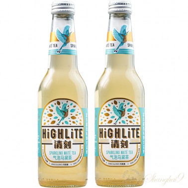 2 bottles of Highlite Sparkling Mate Tea
