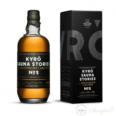 Kyro Sauna Stories No. 2 Apricot Brandy Cask Finish Whisky