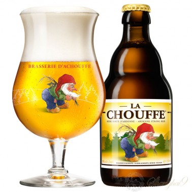 One case of La Chouffe + One La Chouffe Glass