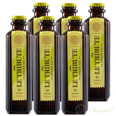 6 bottles of Le Tribute Ginger Ale