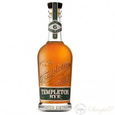 Templeton 6 Year Old Rye Whiskey
