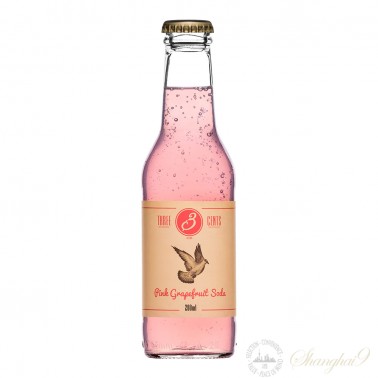One Case Of Three Cents Tonic Pink Grapefruit