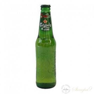 嘉士伯啤酒一箱（330毫升*24瓶） 