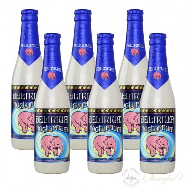 比利时深粉象啤酒(6瓶)