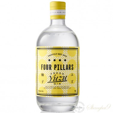 四柱鲜柚金酒