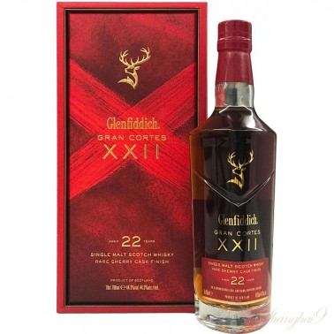 格兰菲迪22年璀璨珍藏系列单一麦芽苏格兰威士忌