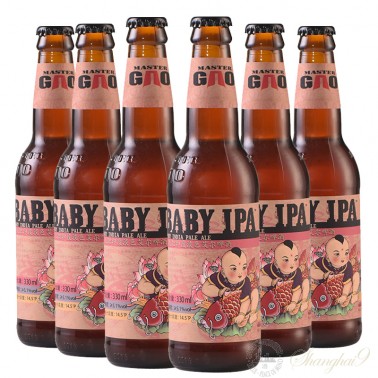 高大师 婴儿肥印度淡色艾尔啤酒330ml（6瓶）