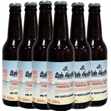 6 bottles of Side Hustle Summer Haze Tropical IPA
